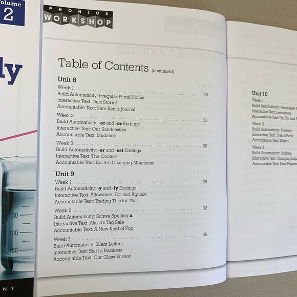 Homeschool Elementary Phonics My Word Study Benchmark Education Set Volumes 1&2 - Picture 9 of 12